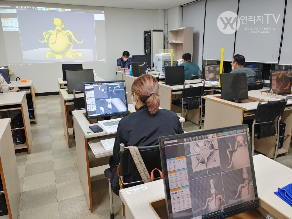 동해시 - 「3D 프린팅 메이커 기본 과정」온라인 수료식 개최